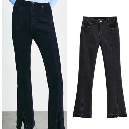 TRAF Women's Flared Jeans