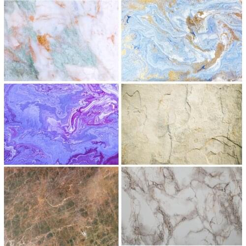 Vinyl Custom Photography Backdrops Props Colorful Marble Pattern Texture Photo Studio Background 20214LS-503
