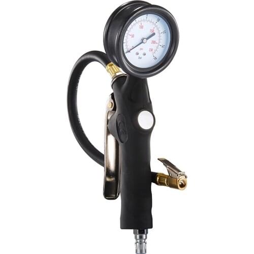 High-precision digital display tire inflation gun four-in-one with vacuum tire pressure gauge DP-701