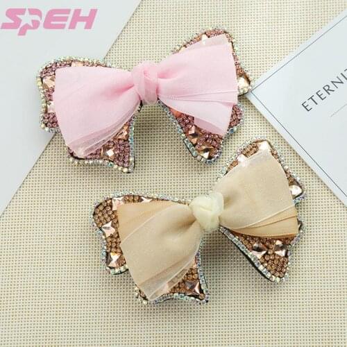 Cute girl bow styling hairpin ponytail clip creative word clip hair accessories for women