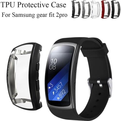For Samsung Gear Fit 2 PRO TPU Case Cover Sport Band Gear fit 2 Protective Case Cover Gear fit2 Protect Shell For Gear Fit 2 PRO