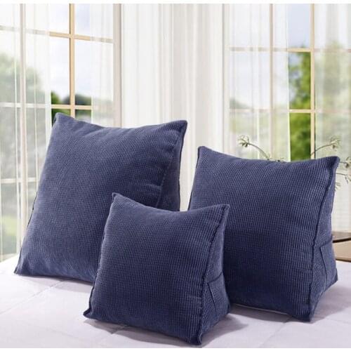 1 Pcs Simple Candy Color Backrest Pillow Warm Sofa Window Mats Soft Butt Pads Tatami Mattress Home Decor