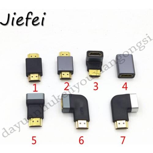 20-100Pcs 7 types of gold-plated adapters Extender HDMI-compatible to HDMI-compatible Male / Female