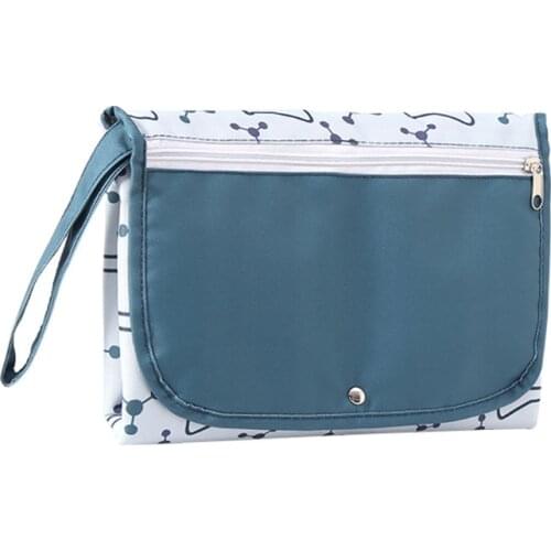 2021 New Portable Baby Changing Mat Infant Multifunction Diaper Changing Pad Storage Bag