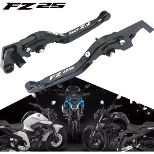 FOR YAMAHA fz-25 FZ25 2017-2018 Motocicleta Dobravel Extensiveis CNC Alavancas DE Freio DE Embreagem Ajustaveis