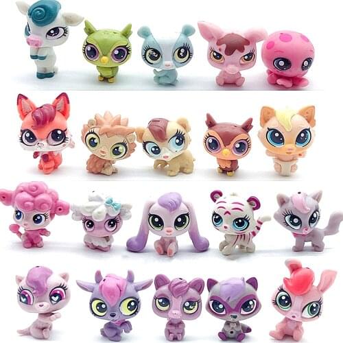 Pet shop Collection Figures Collie Dog Cat Dolls Pets Kitty Toy Anime Kids Gifts Toys for Children