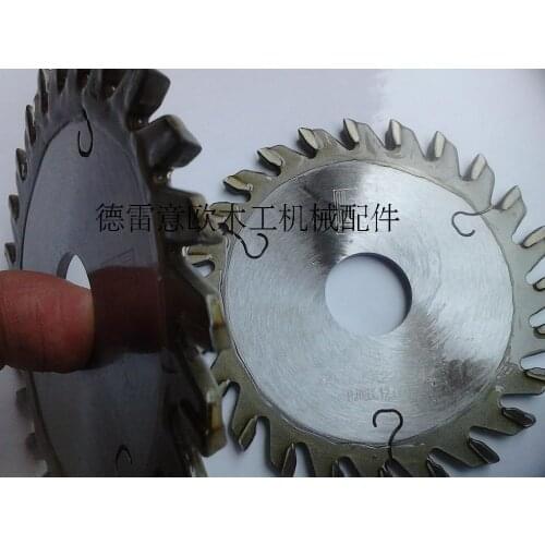 Before and after the blade edge machine sealing machine block saw woodworking machinery fittings 100*3.5*22*20Z