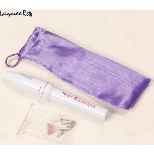 New Electric Nail Drill Machine Professional Handpiece Bit Electric White Nail Drill File Tool Manicure and Pedicure Set