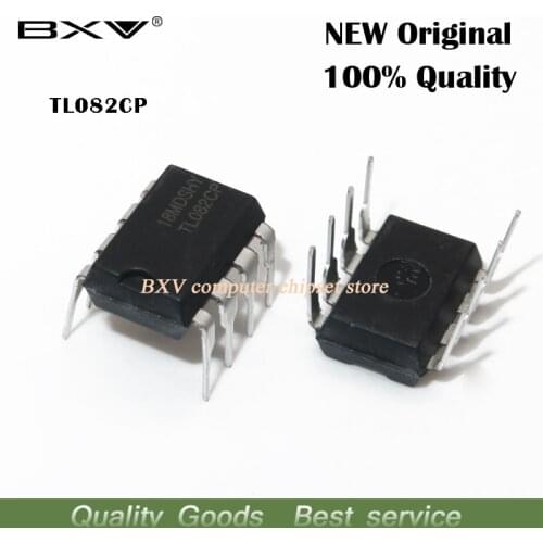 10PCS TL082CP DIP-8 TL082 DIP TL082CN NEW IC