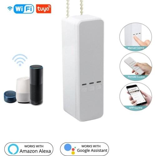 Tuya Smart Life WiFi Roller Shade Driver DIY Roller Shutter Motor Smart Home Work With Alexa Google Assistant Voice Control
