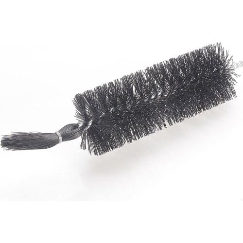 Hot Black Nylon Test Tube Brush Metal Handle Bottle Cleaning Brush Diameter from 50 to 70mm Cleaner Industry Brush 1pcs