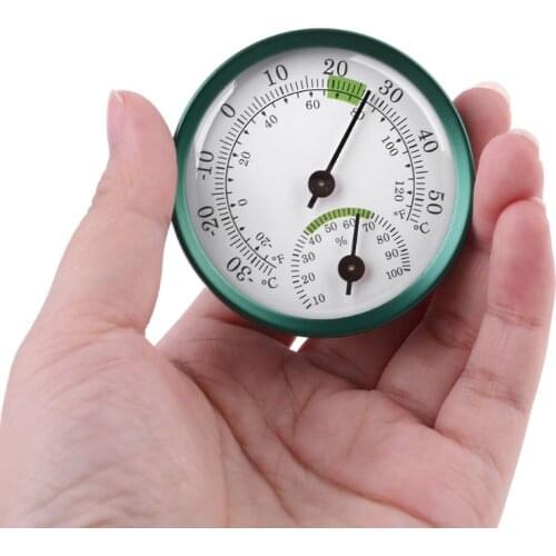 2 In 1 Indoor Thermometer Hygrometer Humidity Temperature Gauge Meter Mechanical