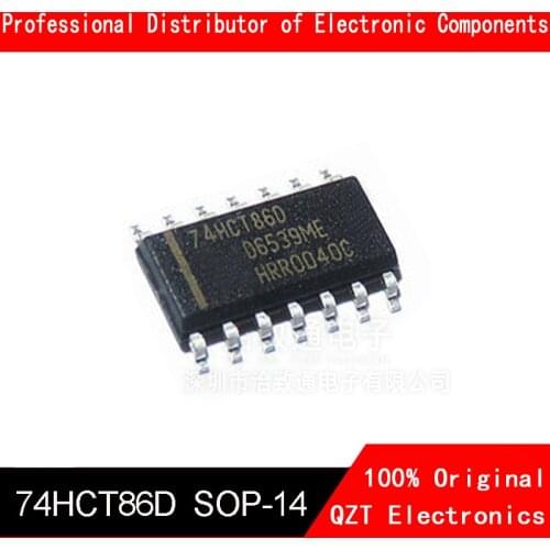 10pcsd/lot 74hct86d 74HCT86 74HCT86D SOP14 logic ic in stock original