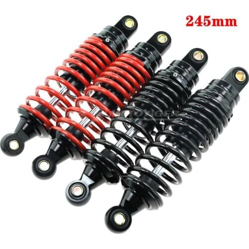 245mm Motorcycle rear air shock absorbers Universal Scooter Electrical motorbike For Honda Yamaha Suzuki Kawasaki Niu-U1/U+/MQIS