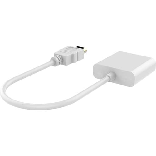 HD HDMI to VGA adapter digital-analog audio and video cable converter HDMI VGA connector PS4 computer laptop TV box computer