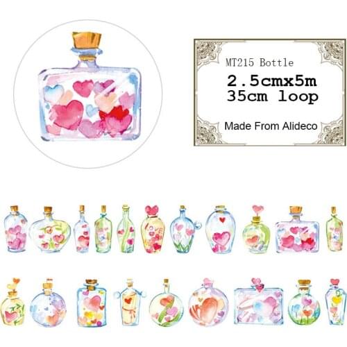 Alideco 10 pcs/lot DIY Japanese Paper Decorative Adhesive Tape Cartoon Washi Tape/Masking Tape Stickers