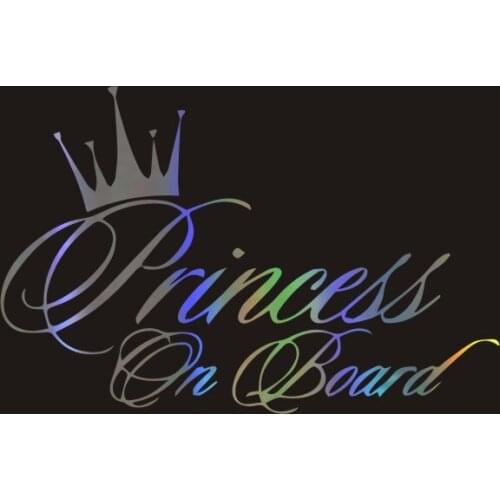 Car Stickers Decals Princess Baby On Board Stickers For Car Bumper Stickers Car Styling Body Window Vinyl Wall Stickers