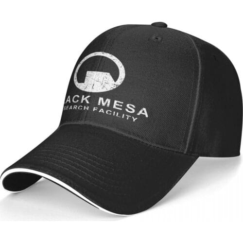 Black Mesa Half Life Cool Euro Mens Cap Womens Hat Baseball Cap Visor Caps Men Luxury Hat Womens Cap Luxury Woman Hat