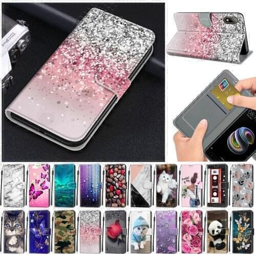 Voltage Leather Thin Wallet Cover For Samsung Galaxy A42 A52 A72 M32 M42 5G A32 4G Lite Phone Case Flip Wallet Painted Etui
