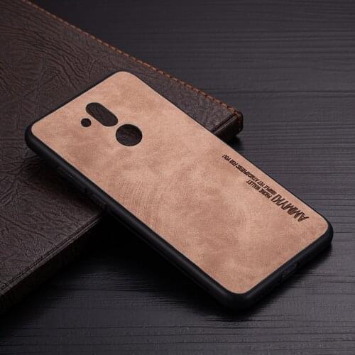 AMMYKI Silicone case For Huawei MaiMang 6 7 leather case Fashion Soft For Huawei Mate 10 20 Lite Honor V20 Case
