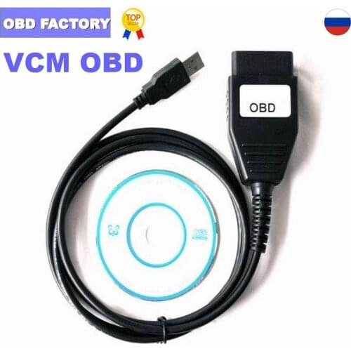 Focom F0RD VCM OBD Diagnostic Scanner F0RD VCM OBD2 MINI VCM Device Interface for Mazda for Ford FoCOM Diagnostics Program