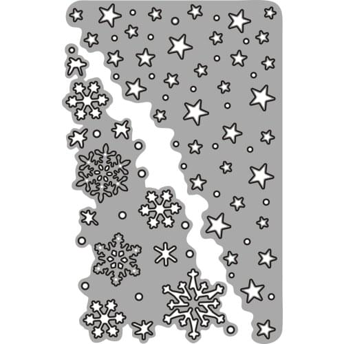 JMCRAFT 2021 New Cute Chrismas Snowflake Metal Cutting Dies Scrapbook Mold Cutting Mold DIY Crafts Handmade Dies