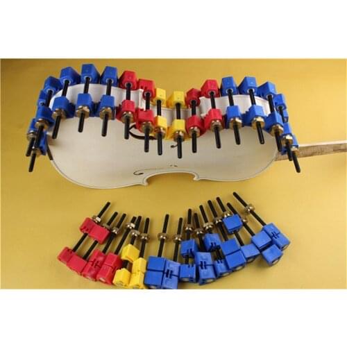 Strong luthier tool,32pcs Violin clamp fix top and back