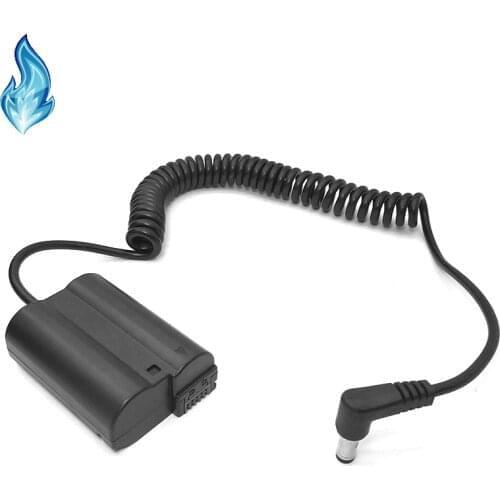 10SetsEN-EL15 Dummy Battery DC Coupler EP-5B for Nikon Cameras D500 D600 D610 D750 D800 D800E D810 D810A D850 D7000 D7100 D7200