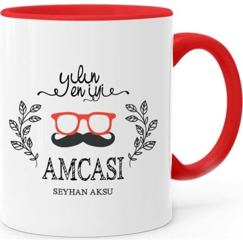 Personalized The Year 'S Best Uncle Red Mug Cup