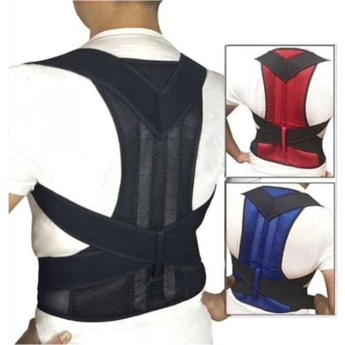 Adjustable Posture Corrector Back Support Shoulder Back Brace Posture Correctionr Spine Corrector Health Postural Fixer Tape