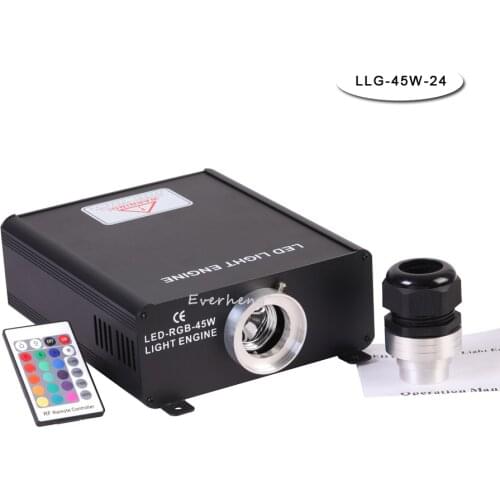 China manufature rgb 45w LED fiber optic light source engine
