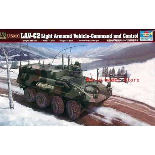Trumpeter 1/35 USMC LAV-C2 Light Armored Veh Command & Ctrl #00371 #371 *sealed