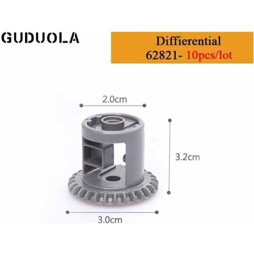 Guduola Parts Differential with One Gear 28 Tooth Bevel with Closed Center MOC Buildign Block 10pcs/lot