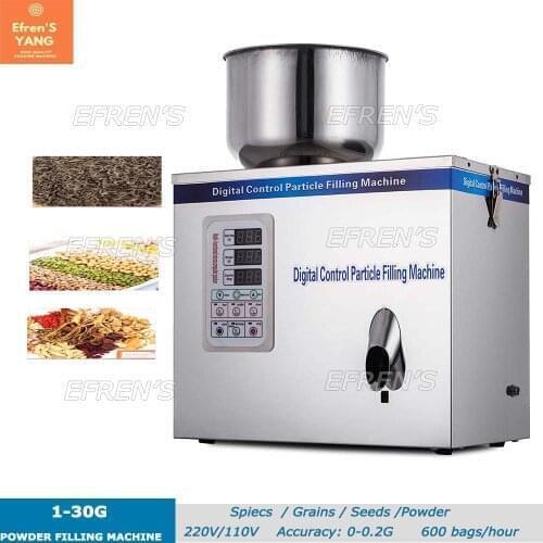 1-25g Manual Small Dry Powder Sugar particle Spice Filling Machine Tea packing machine,coffee bean powder filling machine