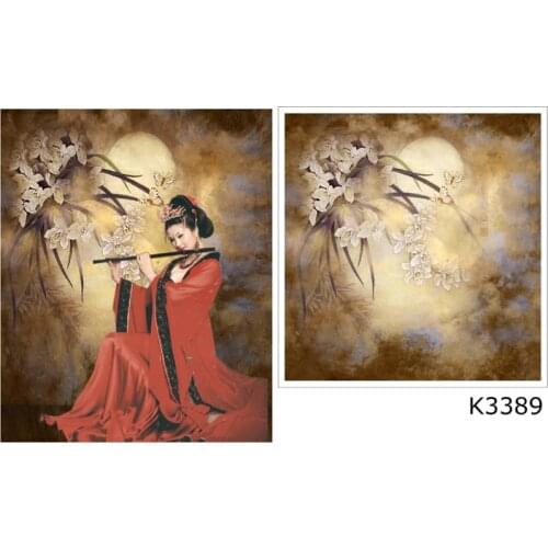 10*20ft Hand Painted Muslin flower Photo Backdrop,Studio wedding backdropK3389 fondos fotografia,photography studio backgrounds