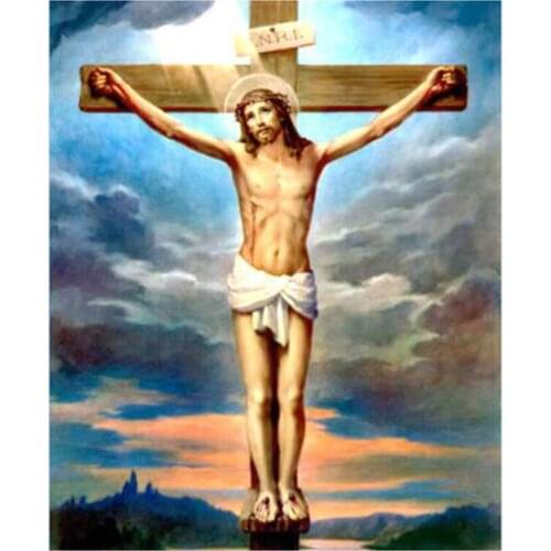 DIY 5d Diamond Painting completely Religious Christianity Cross Embroidery Accessories Needleworks mosaic Cross stitch Z1132