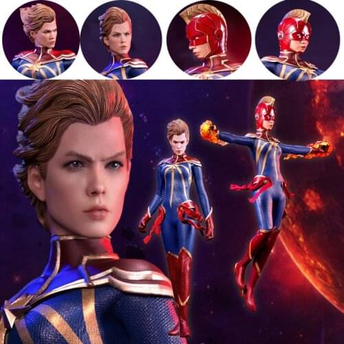 ATX 051 1/6 Cosmic Su-pergirl Double-headed Carving Configuration Box of Dolls Model For 12'' Action Figure DIY