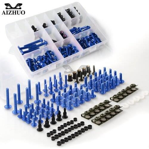 Motorcycle Fairing Bolts Screws Body Spring Bolts Kit For YAMAHA FZ8 FAZER FZ6 FZ6N FZ6S FZ6R FZ1 FAZER XSR700 XSR 700 XT1200Z