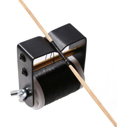 Luoyer Bow String Winder Assist Tool Archery Server String Wire Twine Tool Fast Winding Serving for Hunting Shooting