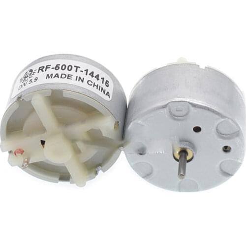 Mabuchi Micro RF-500TB 12560 14415 18280 Motor DC 3V-12V 6V 9V 3700RPM Shaft Diameter 2mm Round 32MM DIY Humidifier Alarm 12Volt