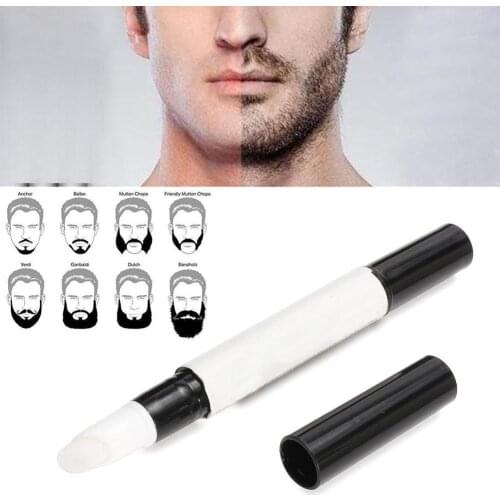 Men\s Fast Grow Whisker Sideburns Liquid Facial Hair Enhancer Beard Growth Pen Hair Growth Products Accessories