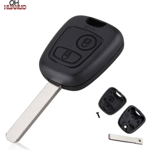 For Citroen C1 C2 C3 Xsara picasso 2 Button Remote plastic Key Fob Case SHELL