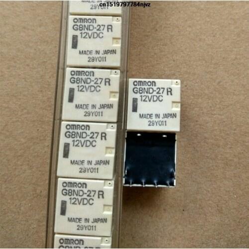 Voltage relay G8ND-27UR 12VDC G8ND-27UR-12VD 5PCS