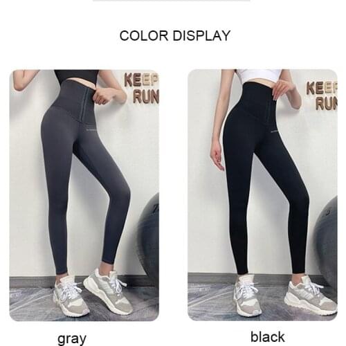 Womens High Waist Fitness Clothing New Push Up Running Women Gym Sport Leggings Quick Drying Yoga Pants Hip Lift Shaping Tights