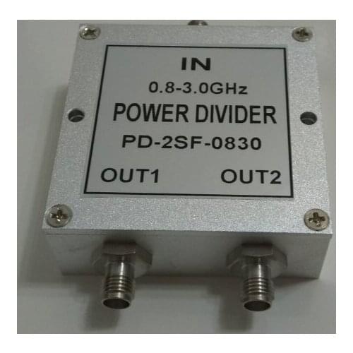 0.8-3g, test level power divider, 800-3000m, SMA 1:2