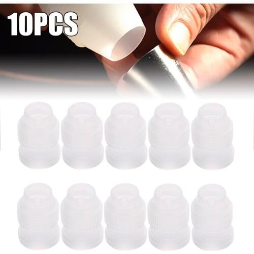 10pcs Mini Coupler Icing Piping Bags Nozzles Adaptor Plastic Cake Nozzle Adapter For Cookies/cake Decoration Tool Accessories
