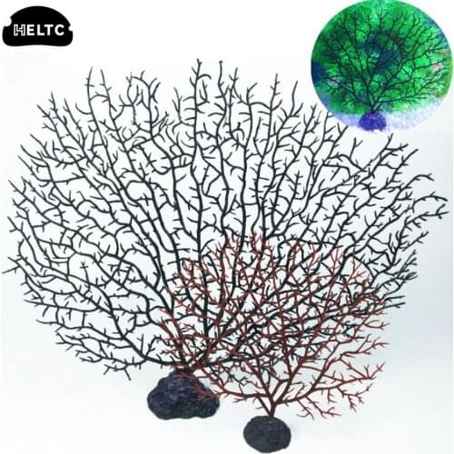 16style Fishing Fis Tank Landscaping Decor Tree Shape Resin Coral Aquarium Decoration Sea Iron Tree Plastic Coral Aquarium Decor