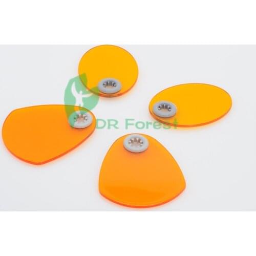 2Type Dentist Curing Light Lamp Shield Plate Shade Board Light Hood 4pcs