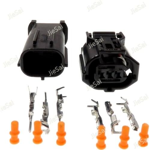 3 Pin 6189-1129 6188-4920 Wire Connector Headlight Lamp Camshaft Sensor Plug For Toyota Lexus