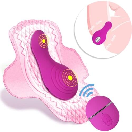 Wireless Remote Control Panty Vibrator Invisible Vibrating Eggs Portable Clitoral Stimulator Sex-toys for Women Sex Products